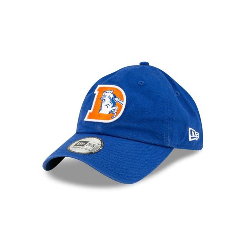 NFL Denver Broncos Casual Classic Adjustable (AYS7409) - Blue New Era Caps